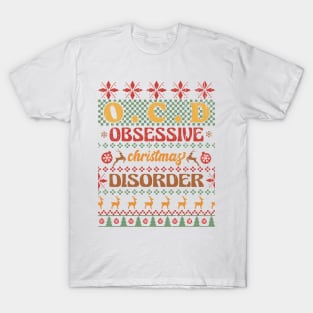 OCD Obsessive Christmas Disorder T-Shirt